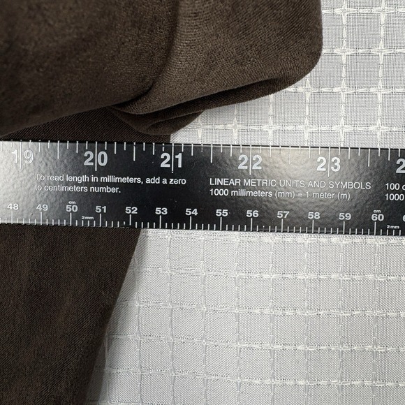 Fashion Bug Y2K Chocolate‎ Brown Faux Suede Jacket Womens Large Stretch Western - Picture 4 of 7